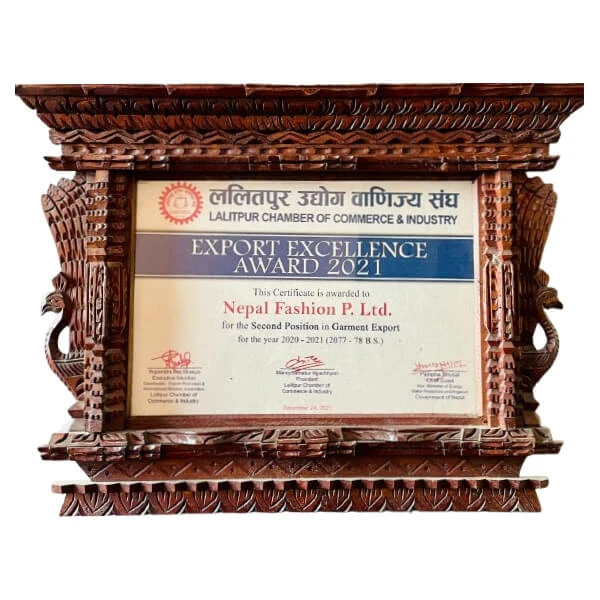 Export Excellent Award 2021
